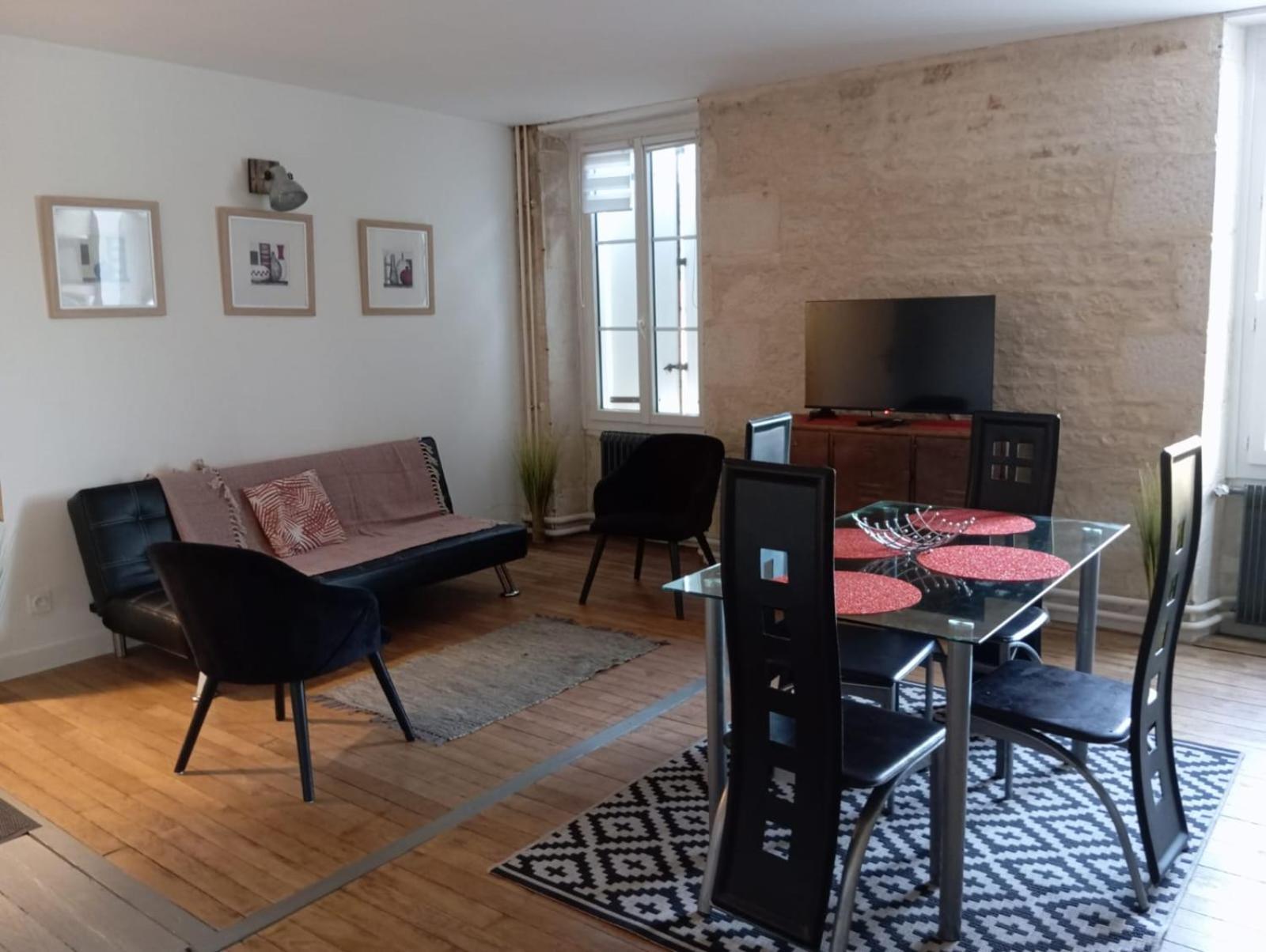 Au Bord De L'Eau Coulon Appartement Buitenkant foto